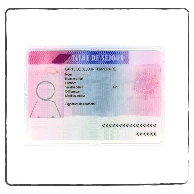 Residence permit US-FR