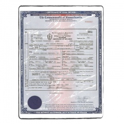 Birth certificate (long)