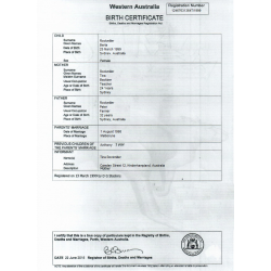 Birth Certificate translation services | ACS Onlineshop