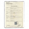 Birth certificate (short)