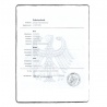 Birth certificate (short)
