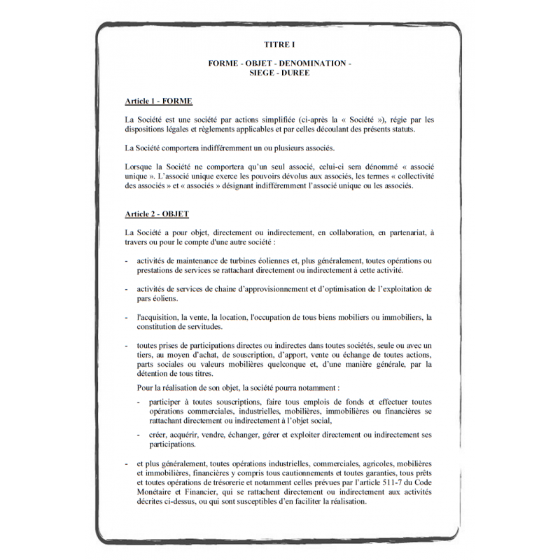 Articles of associations translation services Articles of associations translation services
