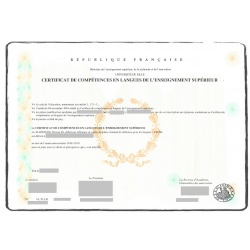 Language Certificate_FR