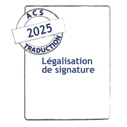 Notarized translation services | ACSTraduction