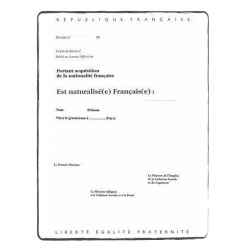 Certified translations of official documents French 